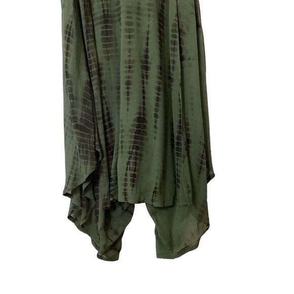 NICHOLAS K x FREE PEOPLE Size XL NWT Dahlia Tie Dye Jumpsuit Sage Green Black - Picture 10 of 16